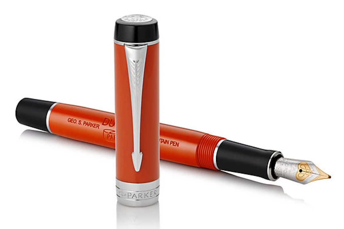 Parker® Parker Duofold Classic Big Red International Vulpen 2 Parker® Parker Duofold Classic Big Red International Vulpen - Afbeelding 2