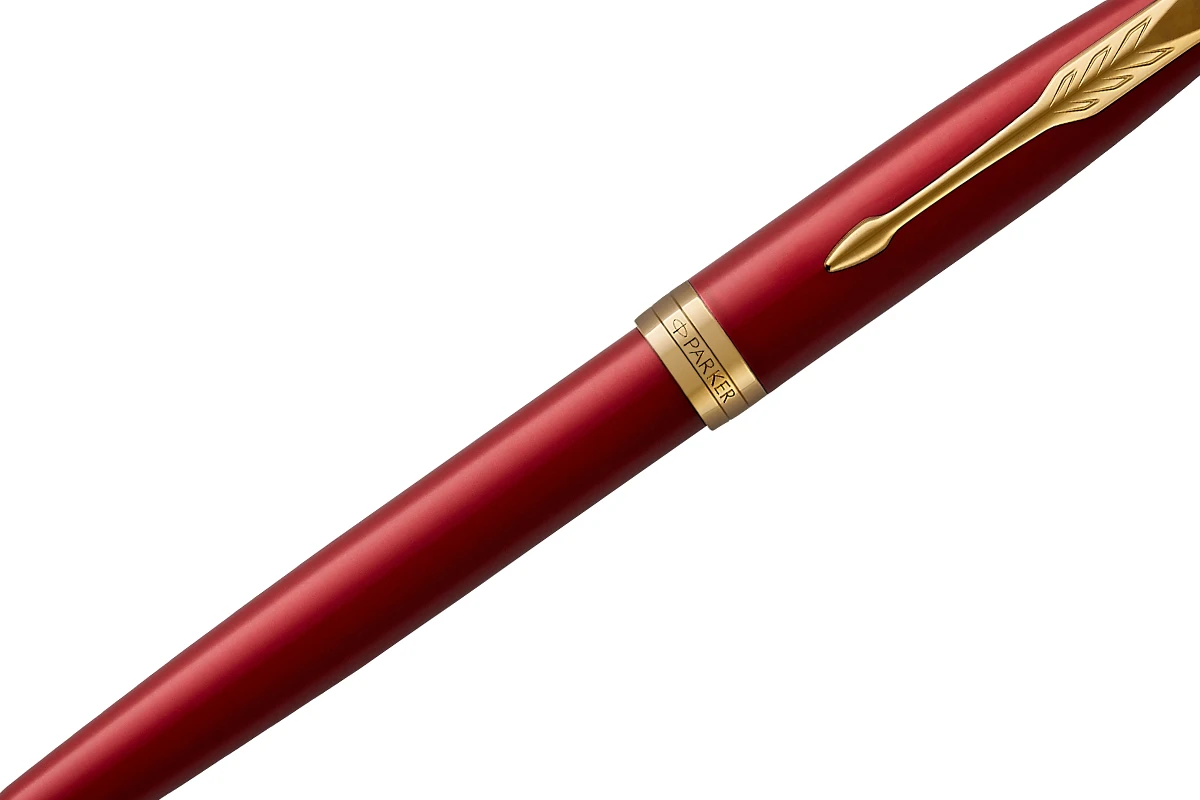 Parker® Parker Sonnet Red Lacquer Vulpen 2 Parker® Parker Sonnet Red Lacquer Vulpen - Afbeelding 2