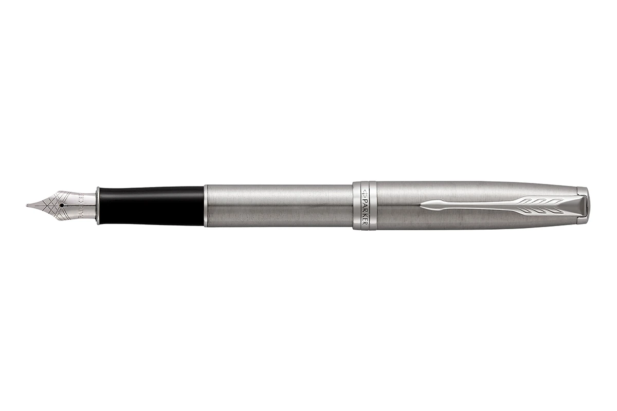 Parker® Parker Sonnet Steel CT Vulpen 1 Parker® Parker Sonnet Steel CT Vulpen