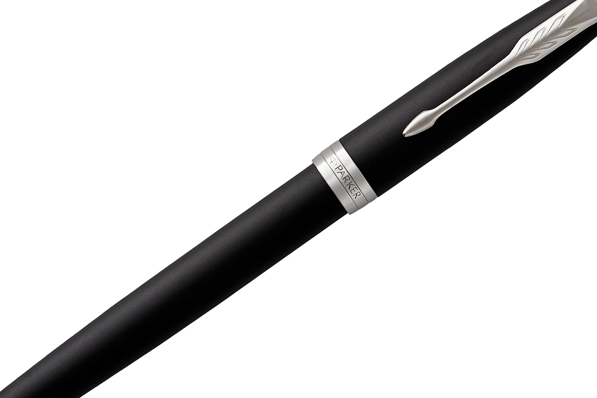 Parker® Parker Sonnet Matte Black PT Vulpen 2 Parker® Parker Sonnet Matte Black PT Vulpen - Afbeelding 2