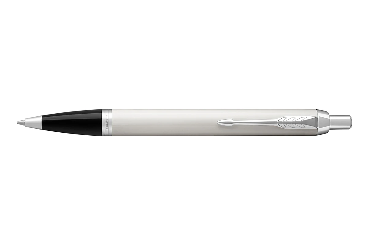 Parker® Parker IM White Lacquer Balpen 1 Parker® Parker IM White Lacquer Balpen