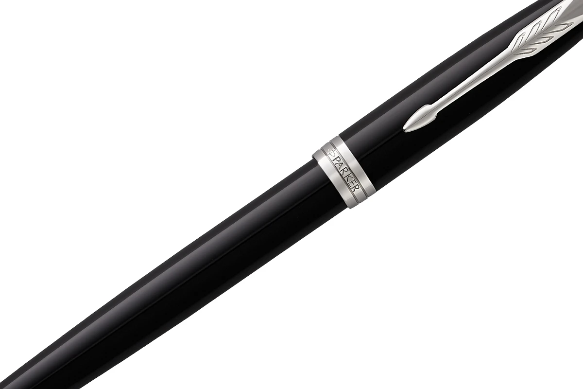 Parker® Parker Sonnet Black Lacquer 18K PT Vulpen 2 Parker® Parker Sonnet Black Lacquer 18K PT Vulpen - Afbeelding 2