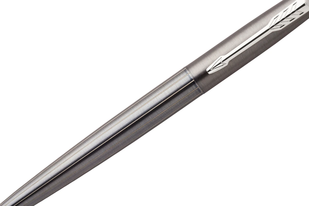 Parker® Parker Jotter Premium Oxford Grey Pinstripe Balpen 2 Parker® Parker Jotter Premium Oxford Grey Pinstripe Balpen - Afbeelding 2