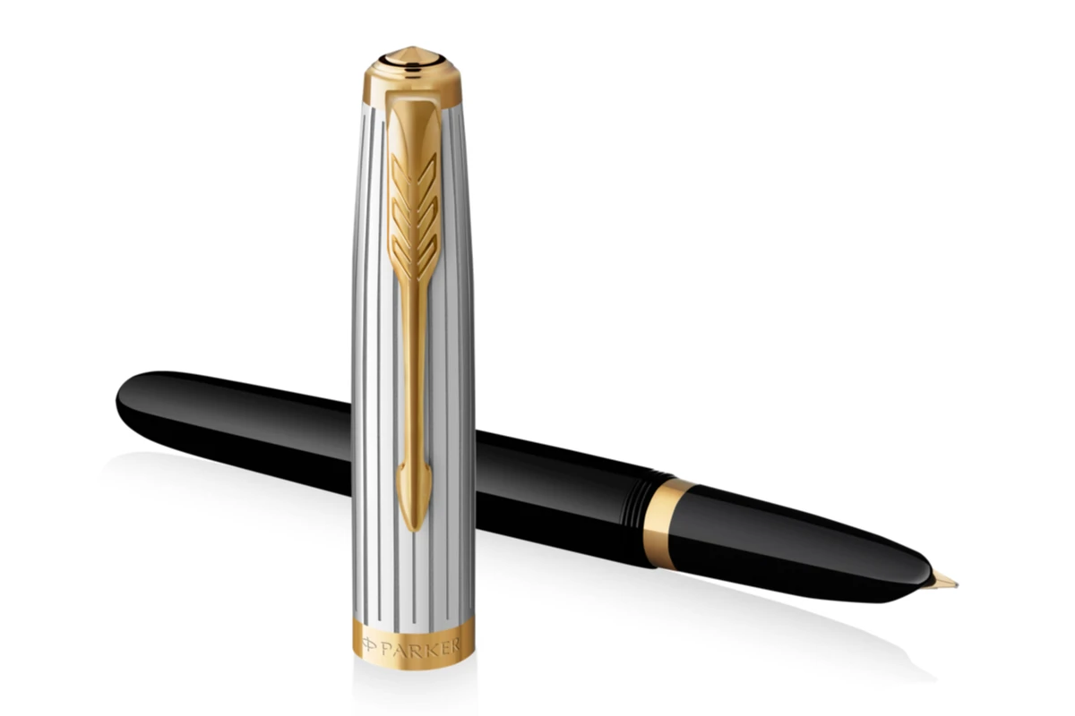Parker® Parker 51 Premium Black GT Vulpen 2 Parker® Parker 51 Premium Black GT Vulpen - Afbeelding 2