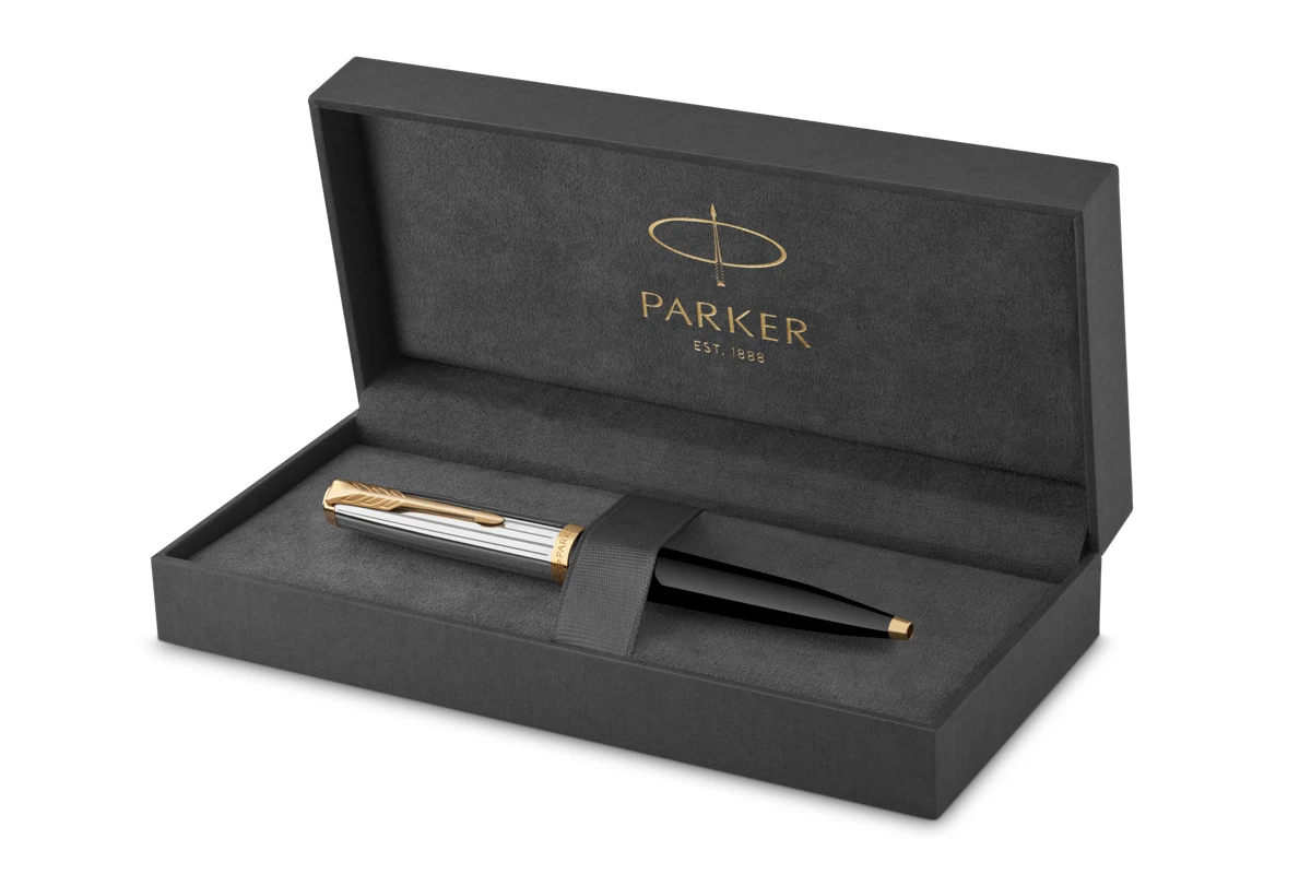 Parker® Parker 51 Premium Black GT Balpen 4 Parker® Parker 51 Premium Black GT Balpen - Afbeelding 4
