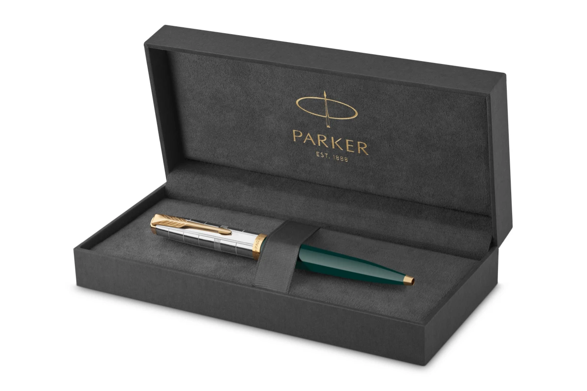 Parker® Parker 51 Premium Forest Green GT Balpen 4 Parker® Parker 51 Premium Forest Green GT Balpen - Afbeelding 4