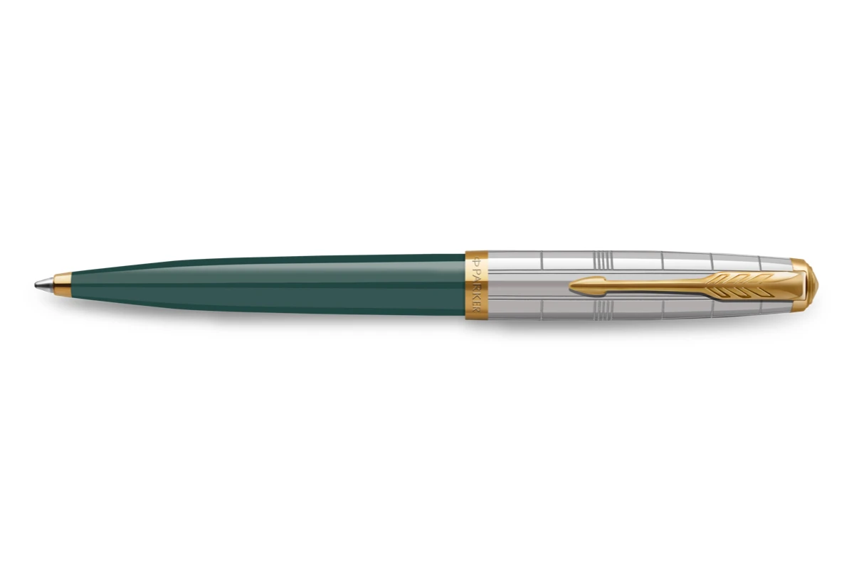 Parker® Parker 51 Premium Forest Green GT Balpen 5 Parker® Parker 51 Premium Forest Green GT Balpen - Afbeelding 5
