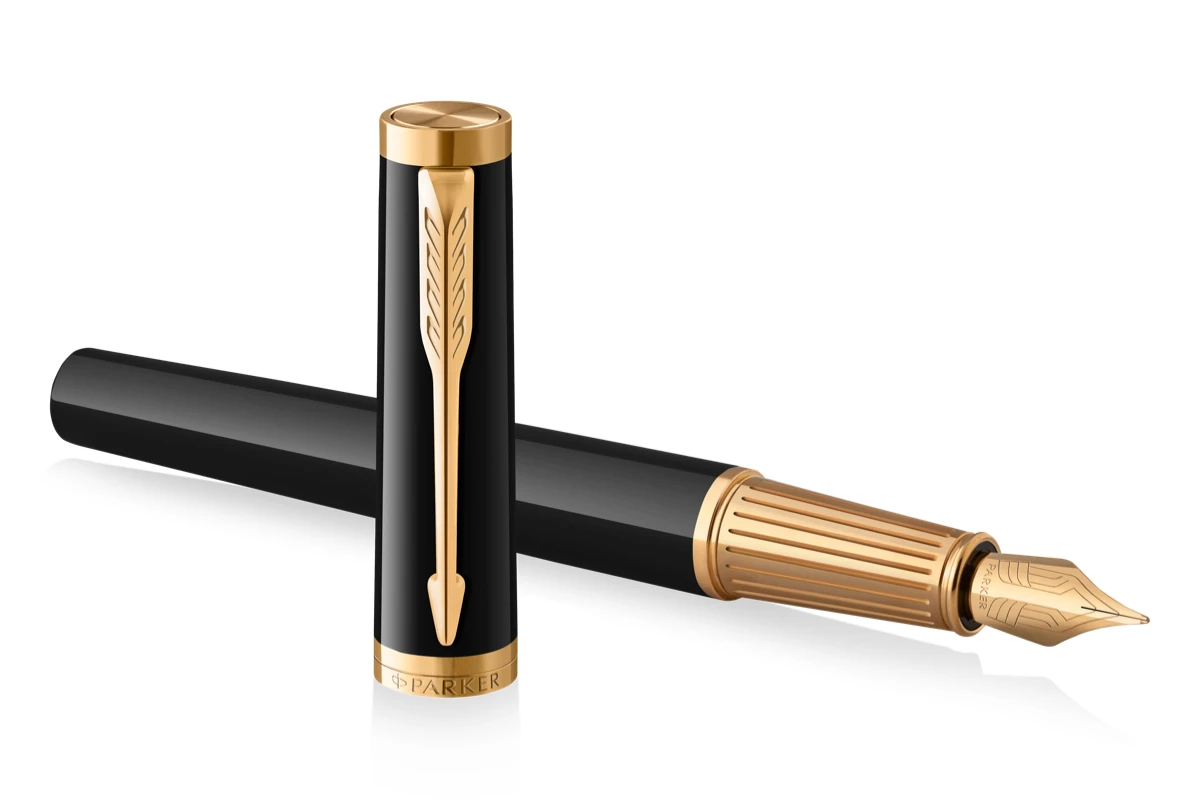 Parker® Parker Ingenuity Black Lacquer GT Vulpen 2 Parker® Parker Ingenuity Black Lacquer GT Vulpen - Afbeelding 2