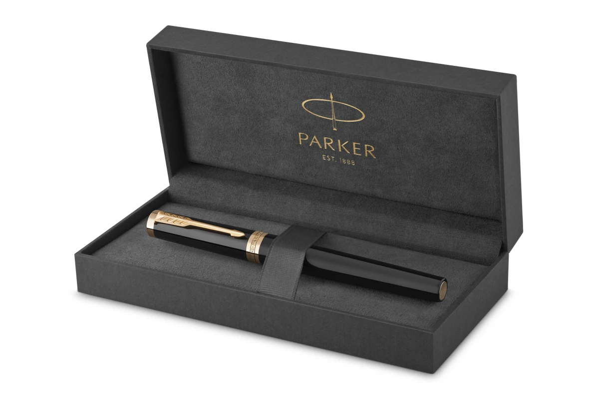 Parker® Parker Ingenuity Black Lacquer GT Vulpen 5 Parker® Parker Ingenuity Black Lacquer GT Vulpen - Afbeelding 5