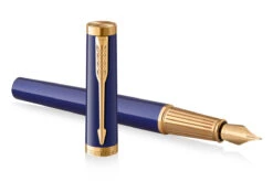 Pennen Verkoop -Pennen Verkoop 2182009 Parker Ingenuity Blue Lacquer GT FP 2