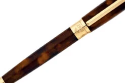 S.T. Dupont D-Line Atelier Brown Balpen 3 S.T. Dupont D-Line Atelier Brown Balpen -Pennen Verkoop 415713 S T Dupont D Line Ballpoint Pen Atelier Brown GT 2