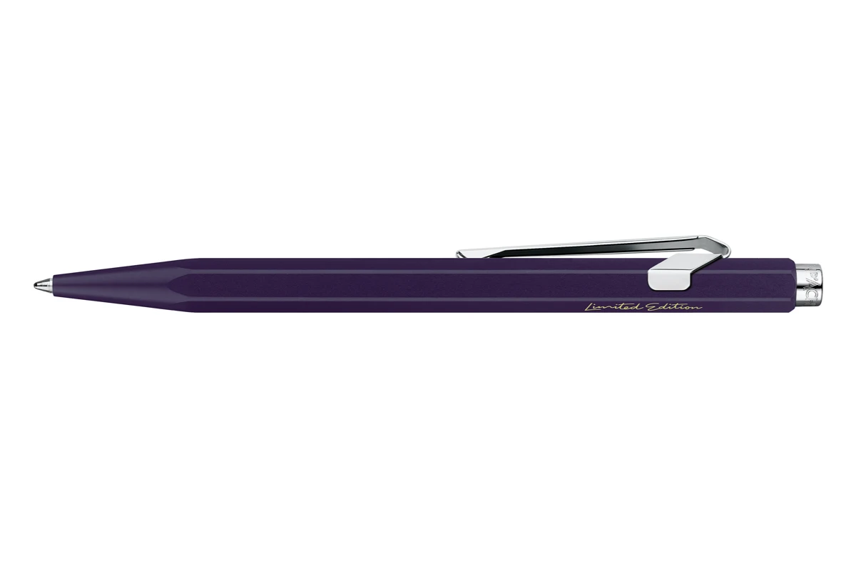 Caran D'Ache 849 Dark Purple Balpen Limited Edition 4 Caran D'Ache 849 Dark Purple Balpen Limited Edition - Afbeelding 4