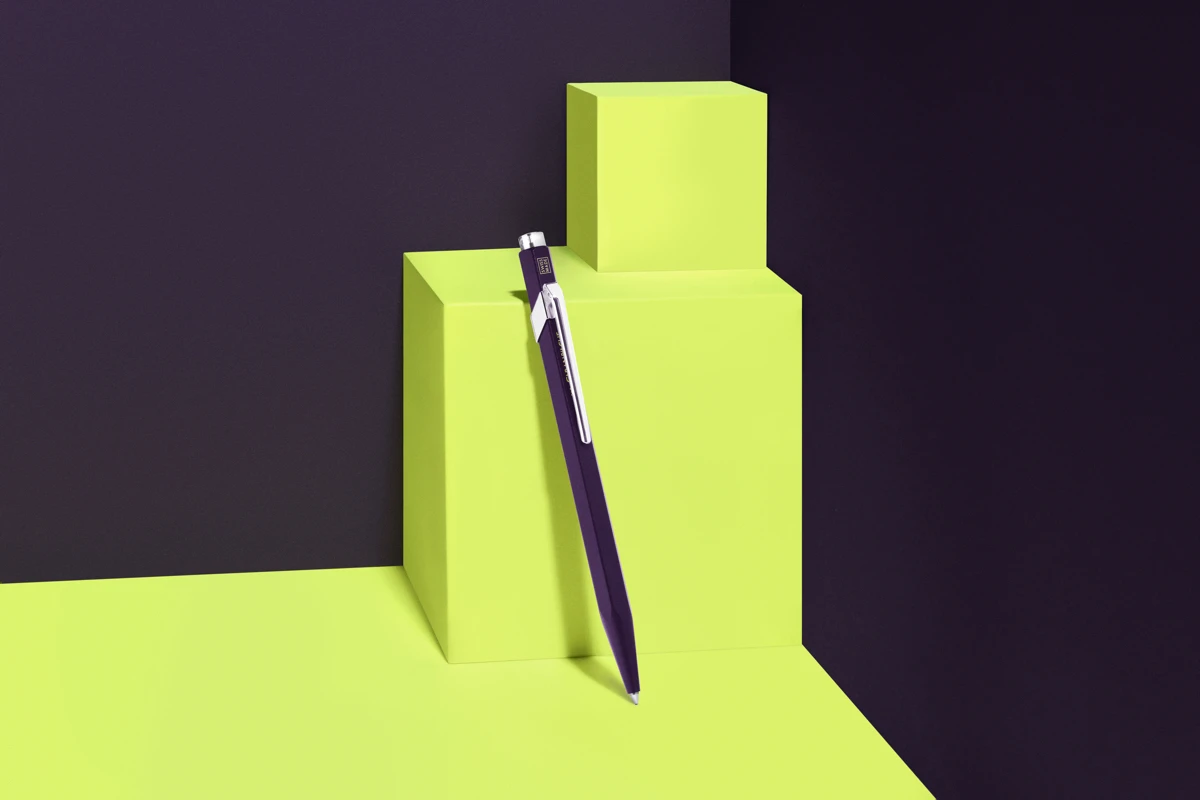 Caran D'Ache 849 Dark Purple Balpen Limited Edition 6 Caran D'Ache 849 Dark Purple Balpen Limited Edition - Afbeelding 6