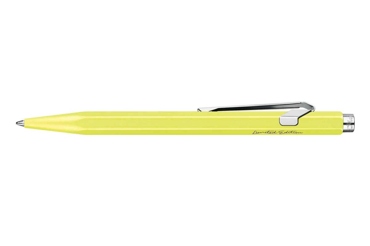 Caran D'Ache 849 Neon Yellow Balpen Limited Edition 4 Caran D'Ache 849 Neon Yellow Balpen Limited Edition - Afbeelding 4