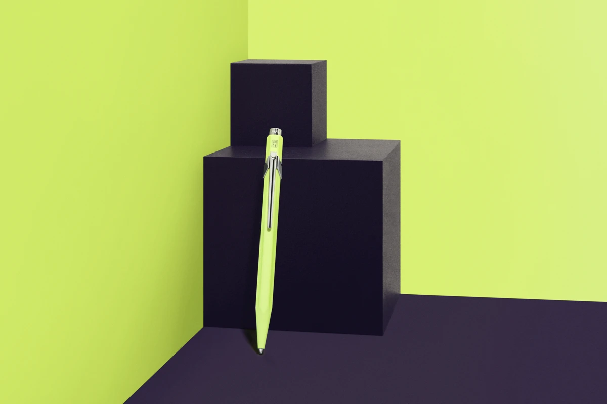 Caran D'Ache 849 Neon Yellow Balpen Limited Edition 6 Caran D'Ache 849 Neon Yellow Balpen Limited Edition - Afbeelding 6