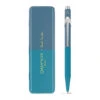 Caran D'Ache 849 Paul Smith Cyan/Steel Balpen