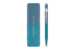 Caran D'Ache 849 Paul Smith Cyan/Steel Balpen