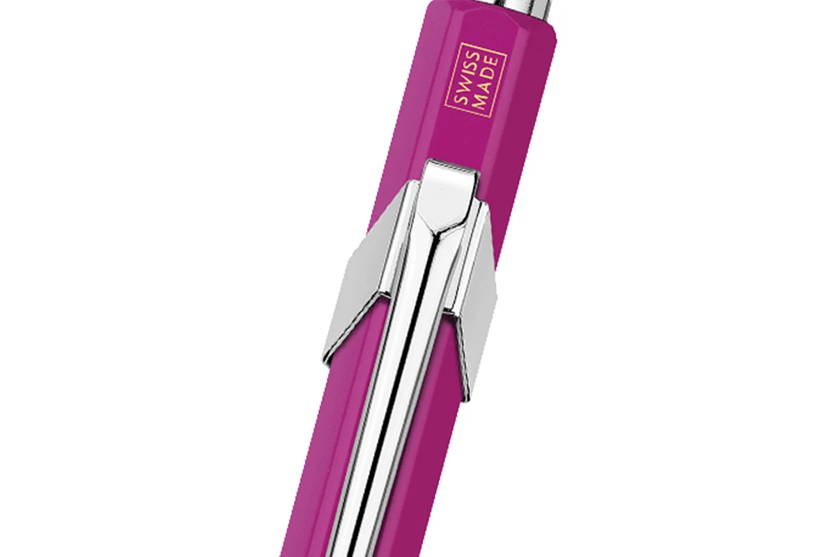 Caran D'Ache 849 Paul Smith Warm Red/Melrose Pink Balpen 3 Caran D'Ache 849 Paul Smith Warm Red/Melrose Pink Balpen - Afbeelding 3