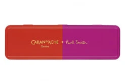 Caran D'Ache 849 Paul Smith Warm Red/Melrose Pink Balpen 7 Caran D'Ache 849 Paul Smith Warm Red/Melrose Pink Balpen -Pennen Verkoop Caran d Ache 849 Paul Smith Warm Red Melrose Pink BP 4