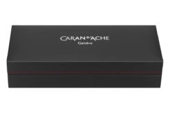 Caran D'Ache Léman Ebony Black GT Balpen 5 Caran D'Ache Léman Ebony Black GT Balpen -Pennen Verkoop Caran d Ache Leman Ebony Black GT Ballpoint Pen 3