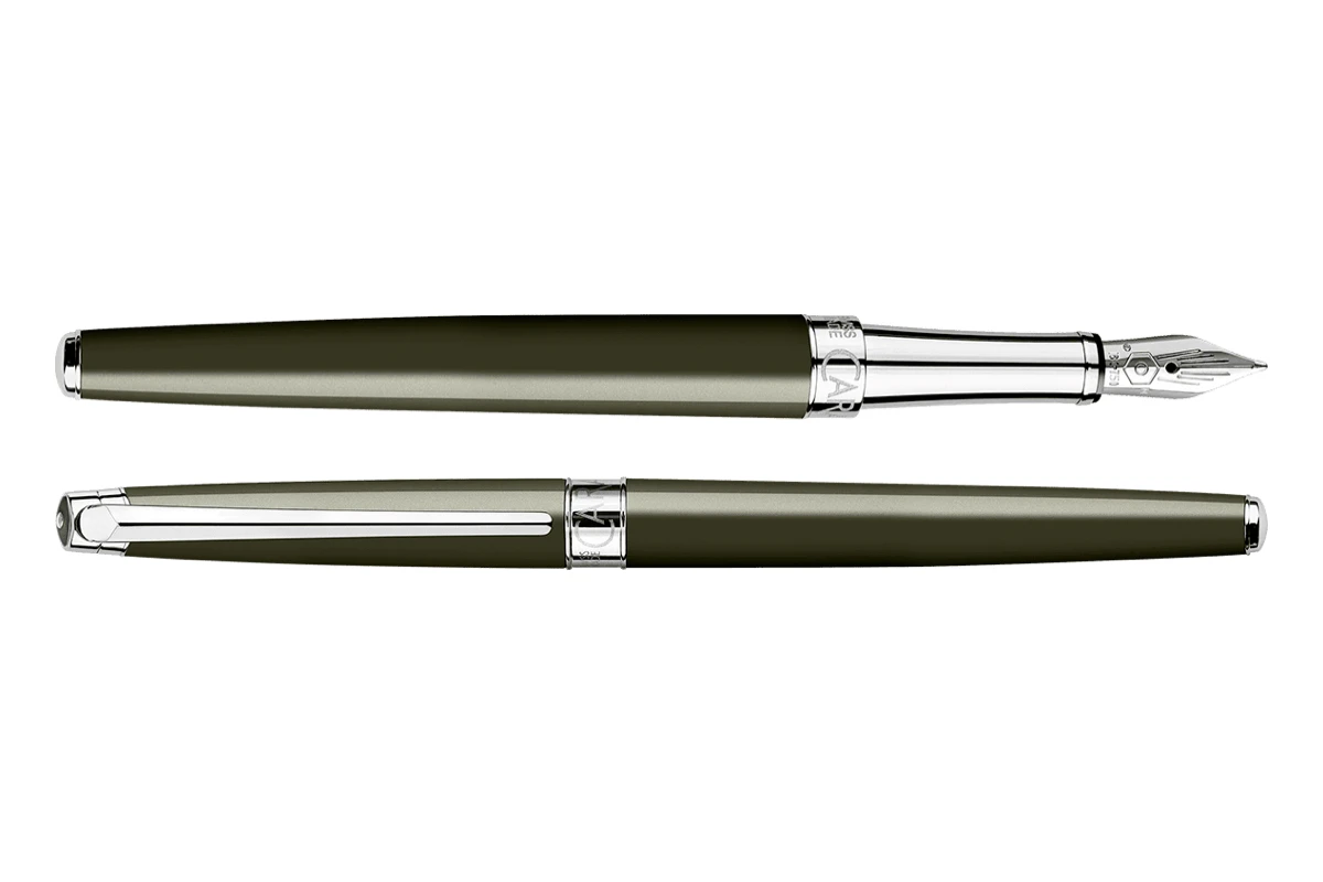 Caran D'Ache Léman Slim Raw Umber Vulpen 1 Caran D'Ache Léman Slim Raw Umber Vulpen