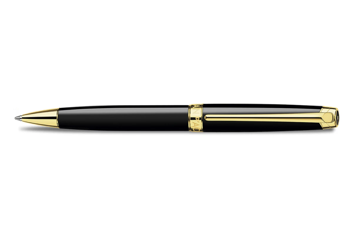 Caran D'Ache Léman Black Matt GT Balpen 1 Caran D'Ache Léman Black Matt GT Balpen