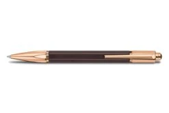 Caran D'Ache Varius Ebony Rose Gold Balpen