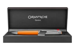 Caran D'Ache Léman Bicolor Saffron Balpen -Pennen Verkoop Caran d ache Leman Bicolor Saffron ballpoint pen 3