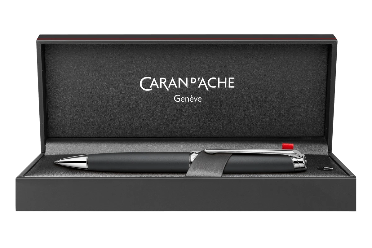 Caran D'Ache Léman Black Matt Balpen 3 Caran D'Ache Léman Black Matt Balpen - Afbeelding 3