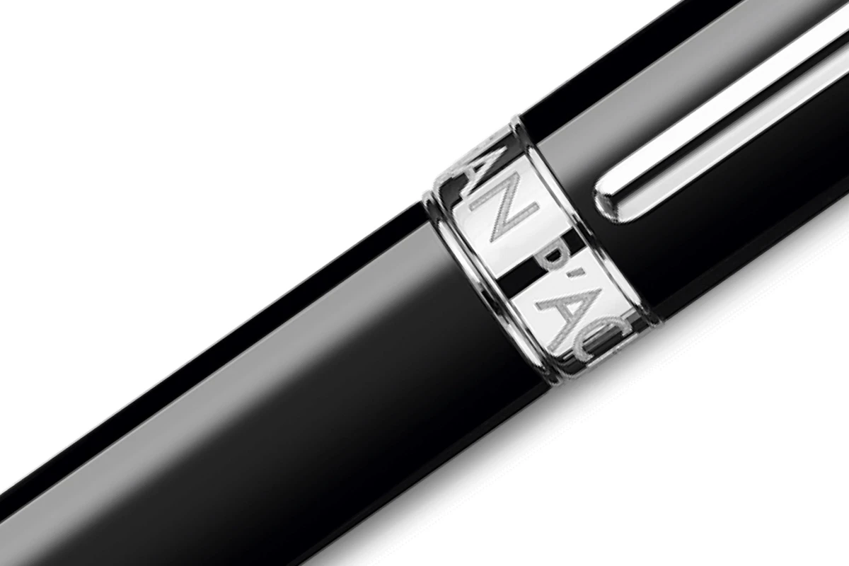 Caran D'Ache Léman Ebony Black Balpen 2 Caran D'Ache Léman Ebony Black Balpen - Afbeelding 2
