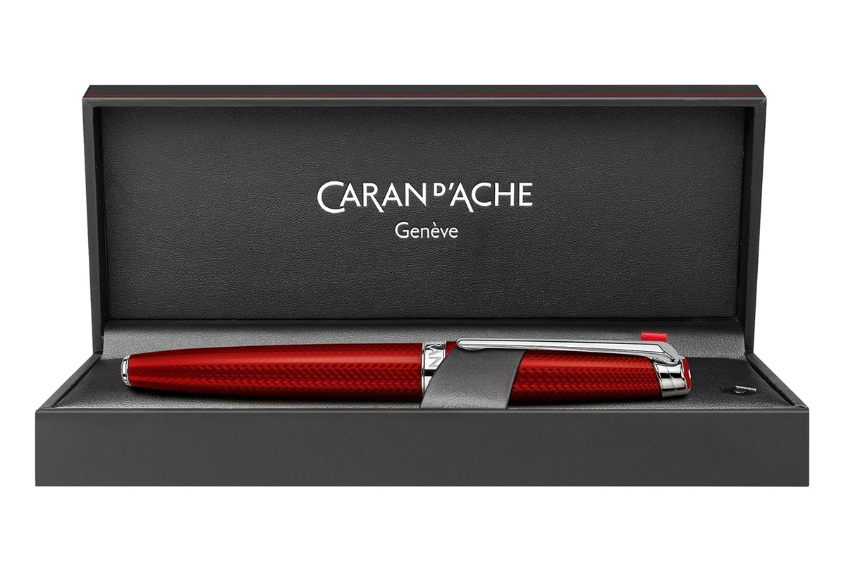 Caran D'Ache Léman Rouge Carmin Vulpen 3 Caran D'Ache Léman Rouge Carmin Vulpen - Afbeelding 3