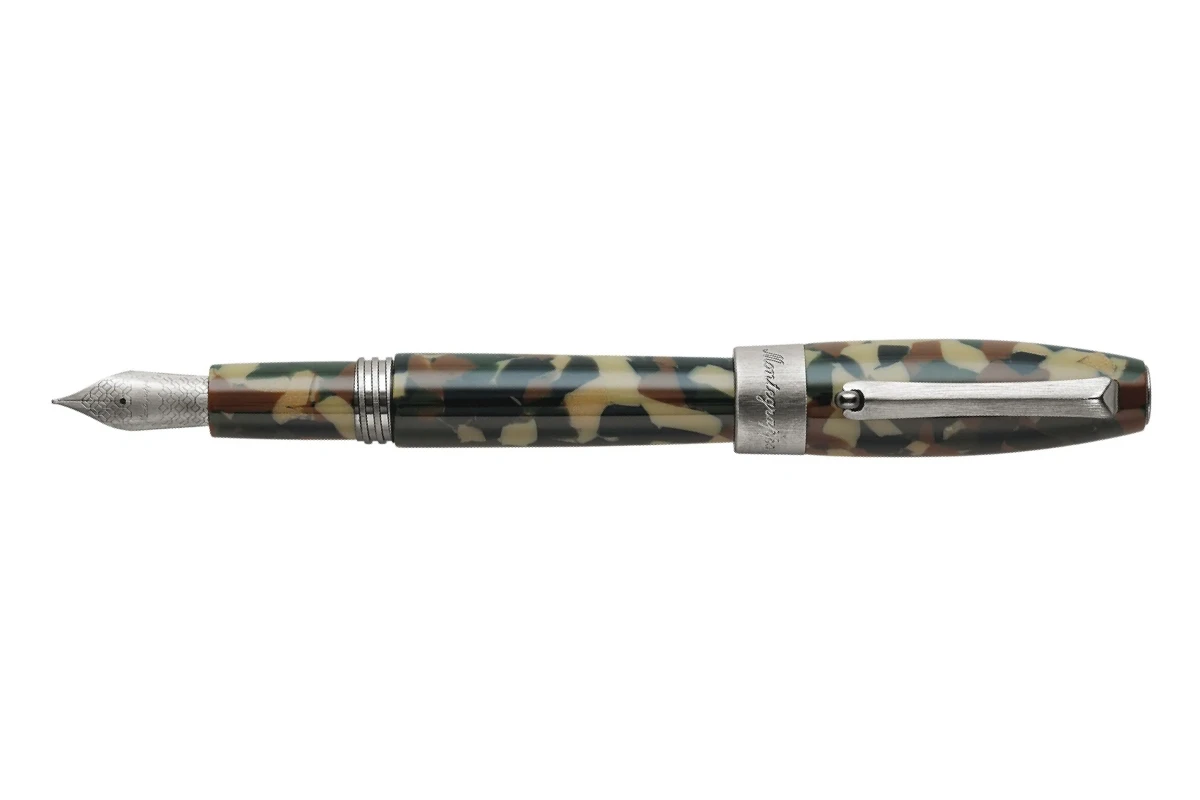 Montegrappa Fortuna Camouflage Vulpen 1 Montegrappa Fortuna Camouflage Vulpen