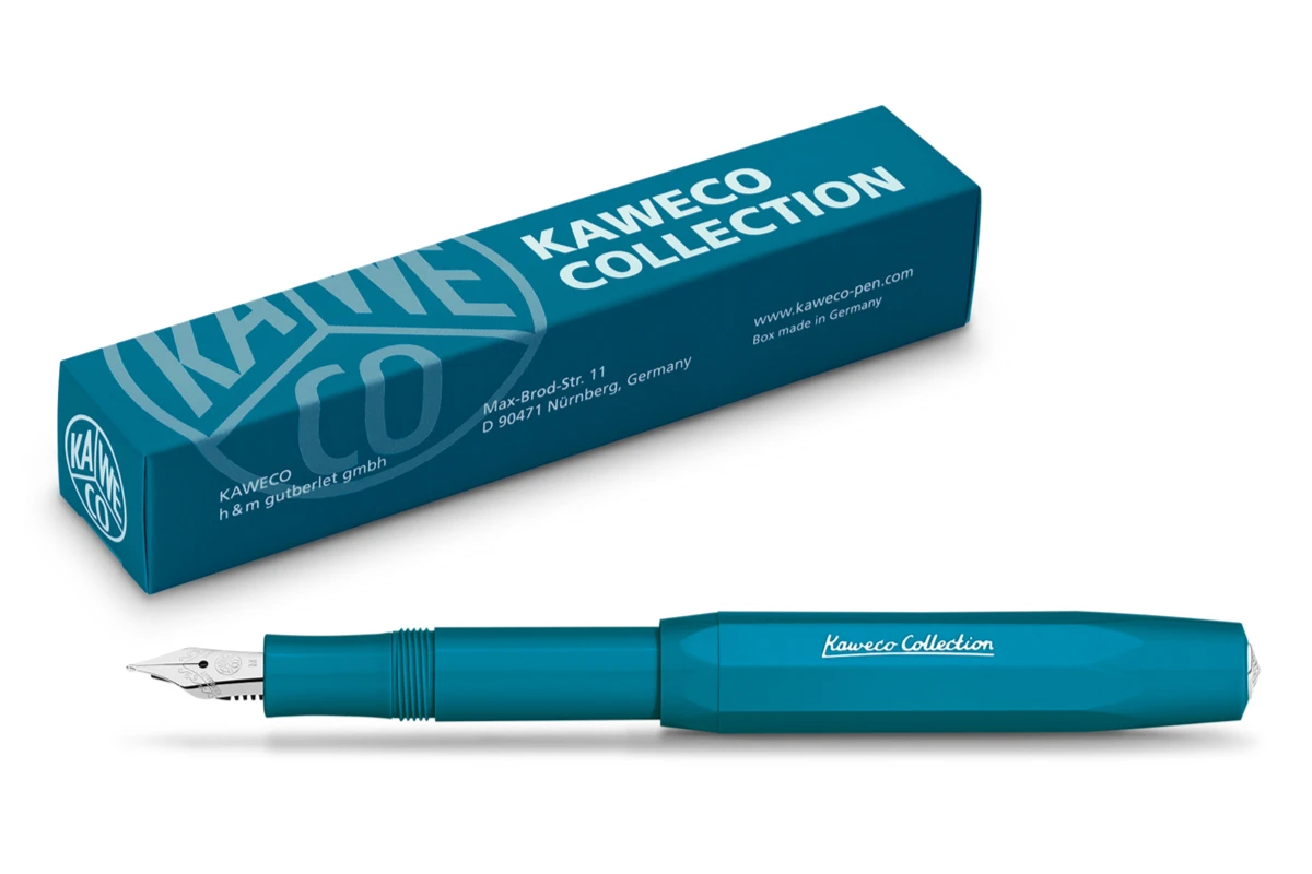 Kaweco Collection Cyan Special Edition Vulpen 2 Kaweco Collection Cyan Special Edition Vulpen - Afbeelding 2