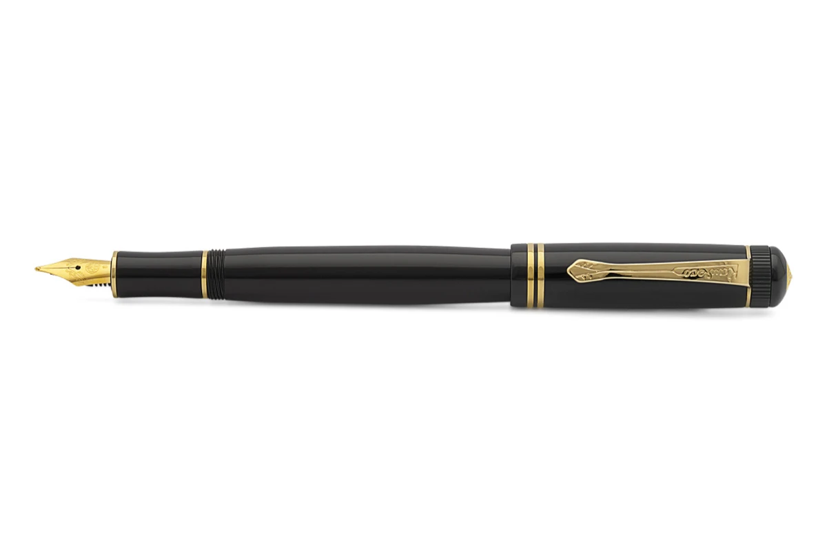 Kaweco Dia2 Zwart-Goud Vulpen 1 Kaweco Dia2 Zwart-Goud Vulpen