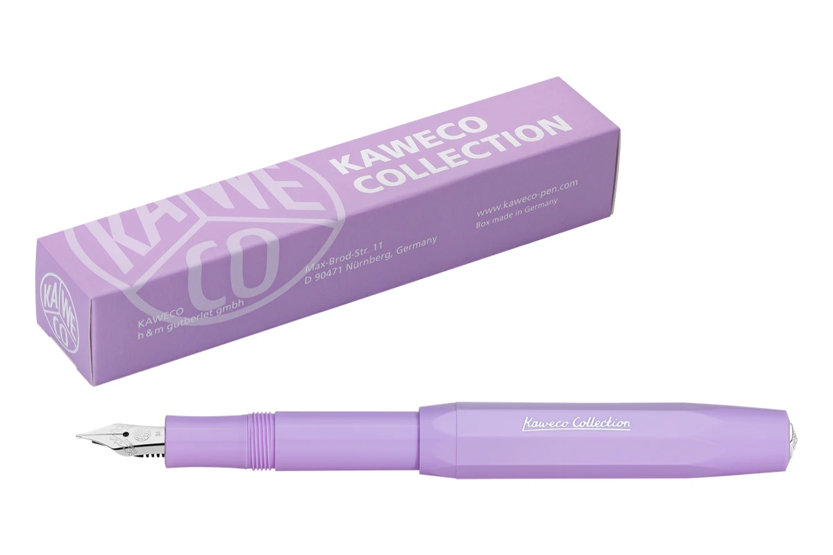 Kaweco Collection Light Lavender Vulpen 5 Kaweco Collection Light Lavender Vulpen - Afbeelding 5