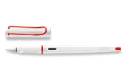 LAMY Joy White + Red Kalligrafie Set 6 LAMY Joy White + Red Kalligrafie Set -Pennen Verkoop LAMY Joy Red White Calligraphy Fountain Pen 1
