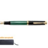 Pelikan M1000 Zwart/Groen Vulpen
