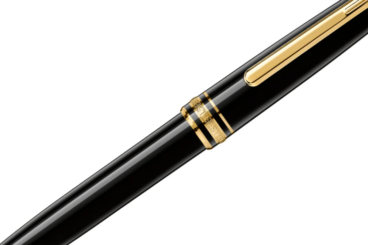 Montblanc Meisterstück Classique Gold Coated Balpen 2 Montblanc Meisterstück Classique Gold Coated Balpen - Afbeelding 2