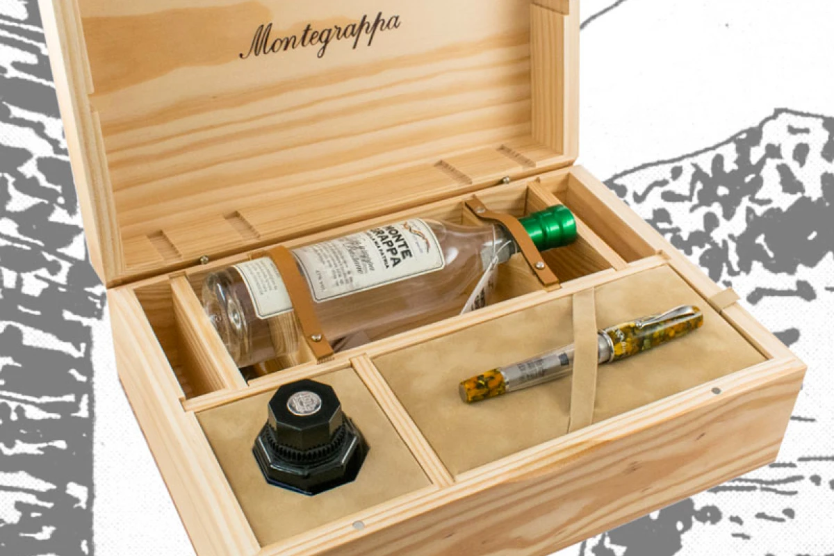 Montegrappa La Canzone Del Grappa October Green Vulpen 3 Montegrappa La Canzone Del Grappa October Green Vulpen - Afbeelding 3