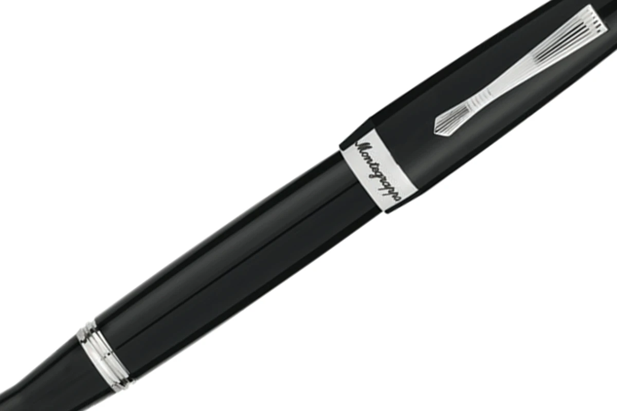 Montegrappa Elmo 02 Jet Black Vulpen 2 Montegrappa Elmo 02 Jet Black Vulpen - Afbeelding 2