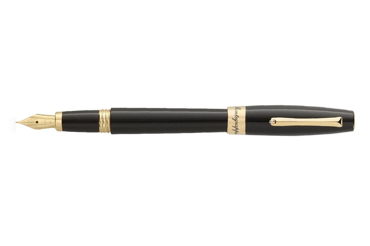 Montegrappa Felicita GPT Black Vulpen 1 Montegrappa Felicita GPT Black Vulpen