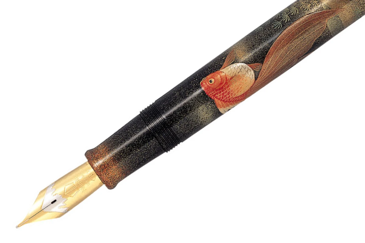 Namiki Emperor Gold Fish Vulpen 2 Namiki Emperor Gold Fish Vulpen - Afbeelding 2