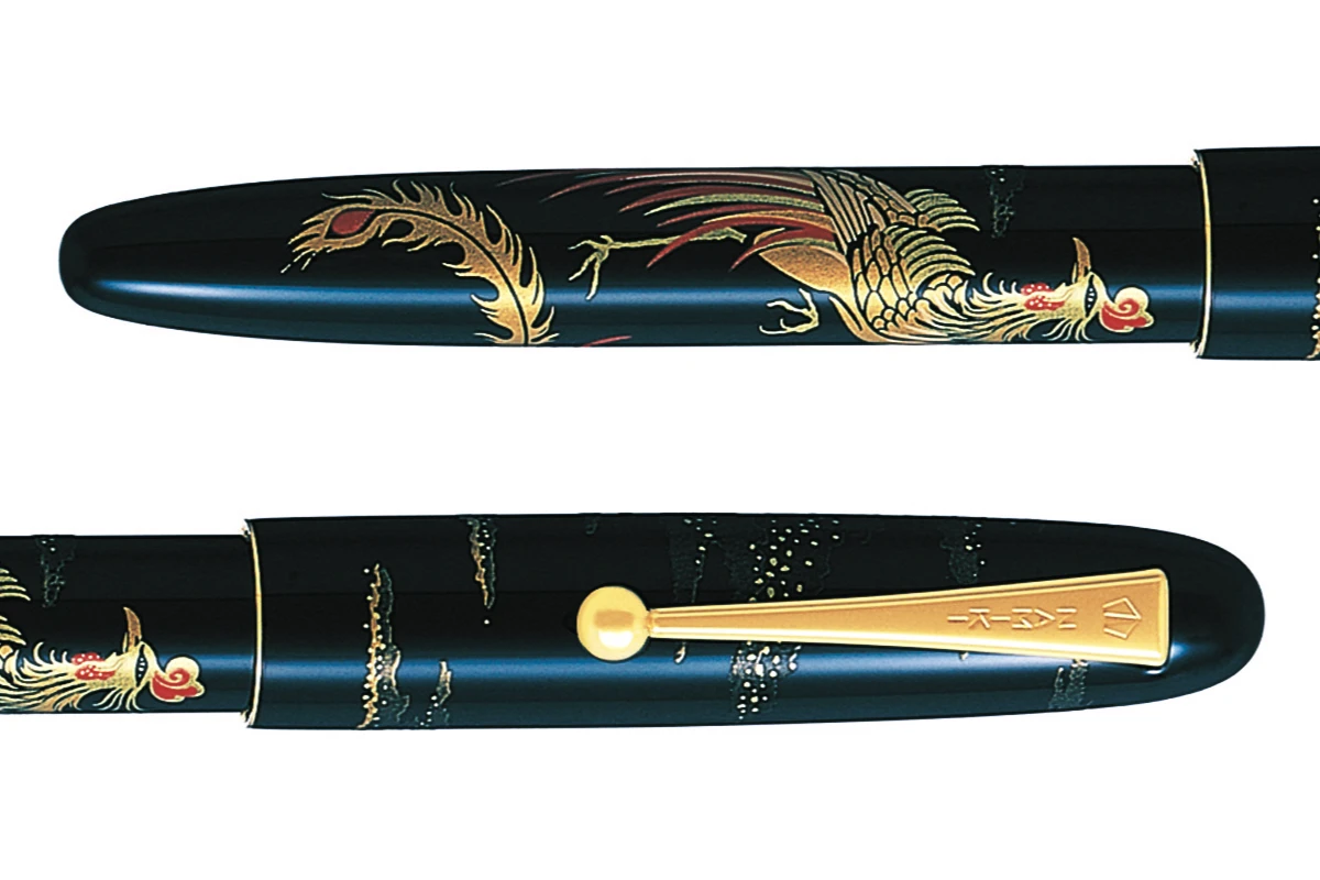 Namiki Tradition Chinese Phoenix Vulpen 3 Namiki Tradition Chinese Phoenix Vulpen - Afbeelding 3