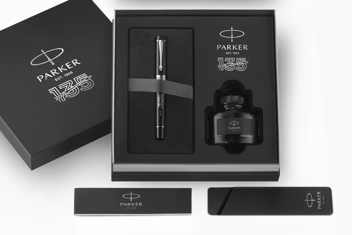 Parker® Parker Duofold 135 Years Anniversary Black CT Vulpen 6 Parker® Parker Duofold 135 Years Anniversary Black CT Vulpen - Afbeelding 6