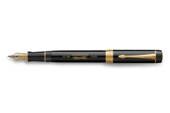 Parker® Parker Duofold 135 Years Anniversary Black GT Vulpen 9 Parker® Parker Duofold 135 Years Anniversary Black GT Vulpen -Pennen Verkoop Parker Duofold 135 Years Fountain Pen GT 2