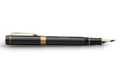 Parker® Parker Duofold 135 Years Anniversary Black GT Vulpen 10 Parker® Parker Duofold 135 Years Anniversary Black GT Vulpen -Pennen Verkoop Parker Duofold 135 Years Fountain Pen GT 3