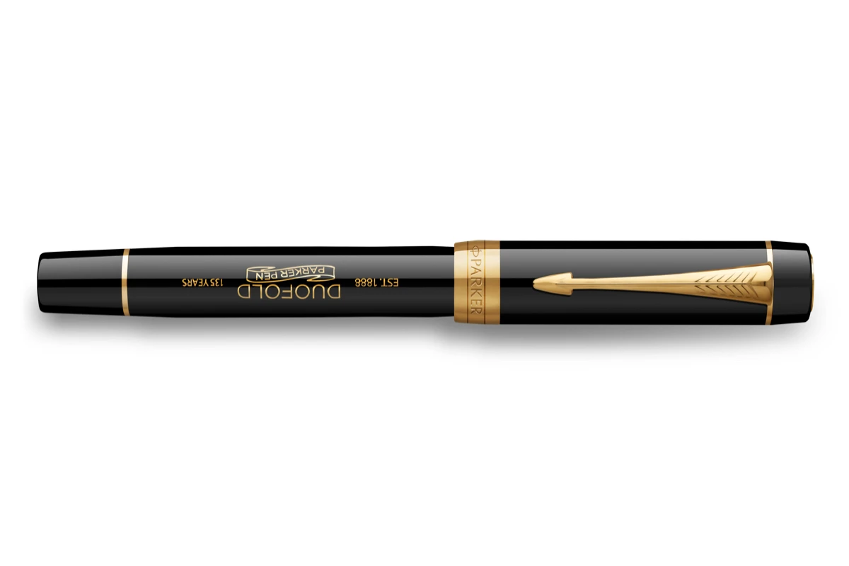 Parker® Parker Duofold 135 Years Anniversary Black GT Vulpen 5 Parker® Parker Duofold 135 Years Anniversary Black GT Vulpen - Afbeelding 5