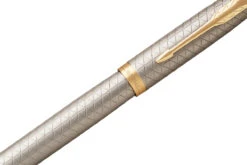 Parker® Parker IM Premium Warm Silver Vulpen -Pennen Verkoop Parker IM Premium Warm Silver Fountain Pen CU