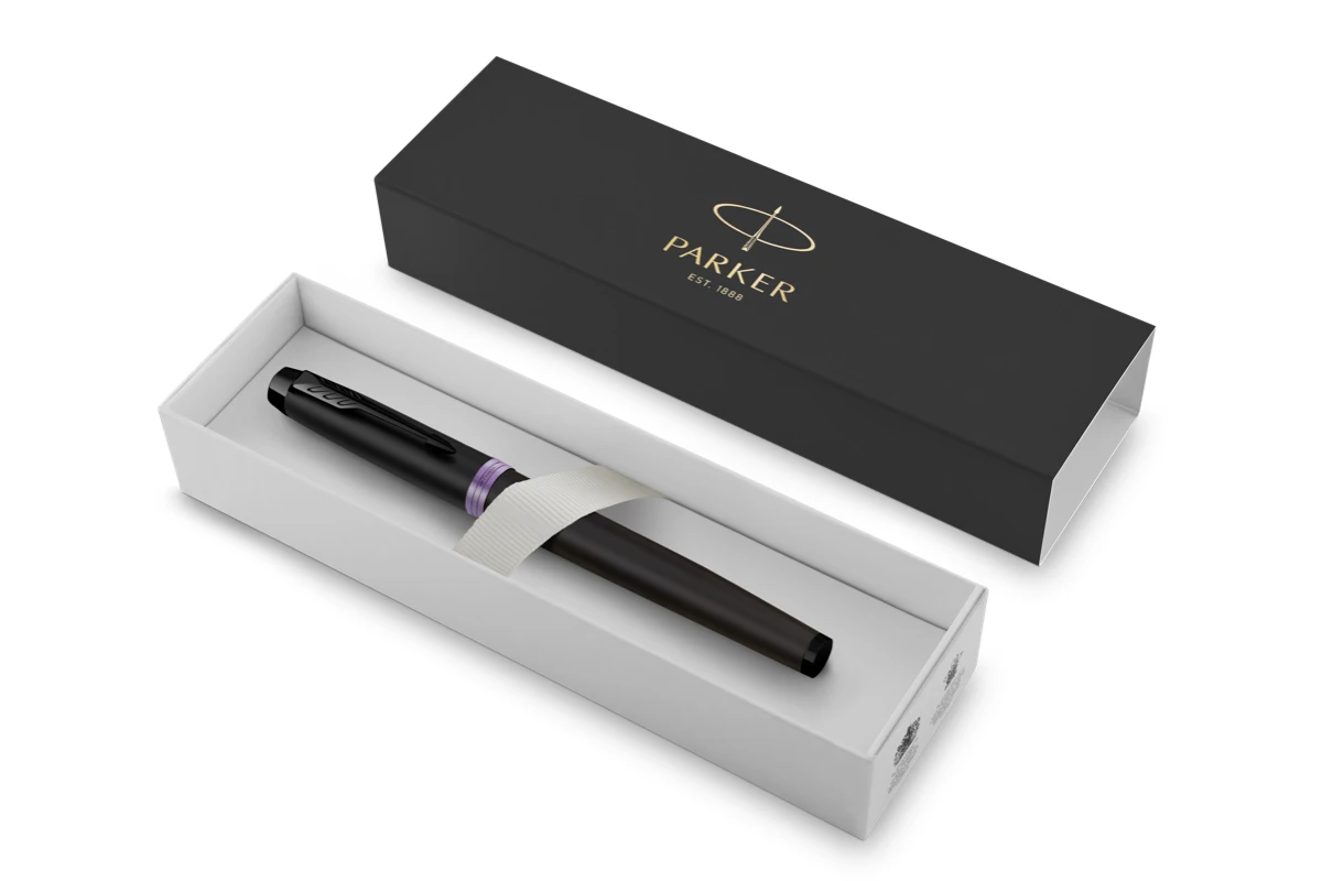 Parker® Parker IM Vibrant Rings Violet Vulpen 4 Parker® Parker IM Vibrant Rings Violet Vulpen - Afbeelding 4