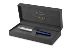 Parker® Parker Sonnet Sand Blasted Blue Vulpen -Pennen Verkoop Parker Sonnet Sandblasted Blue FP 5